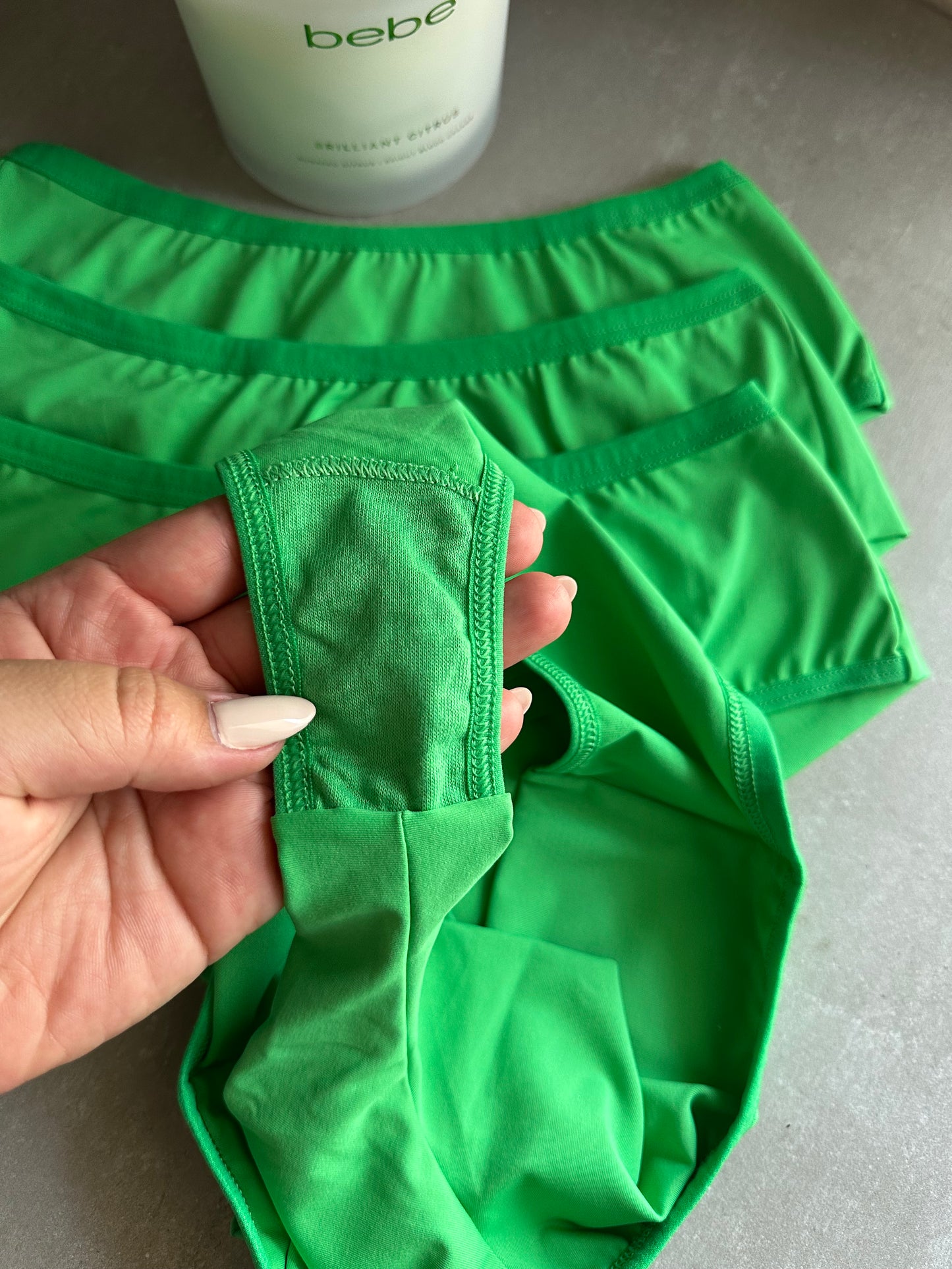 COMFORT MID-WAIST BRIEF – GREEN