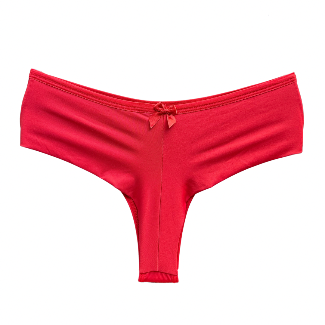 COMFORT MID-WAIST BRIEF – RED