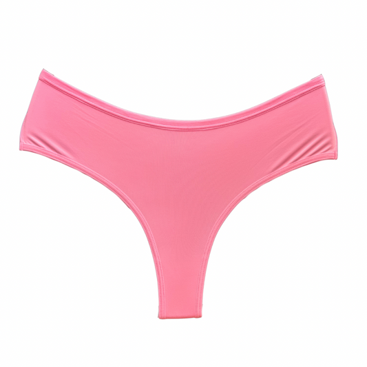 COMFORT MID-WAIST BRIEF – NEON PINK