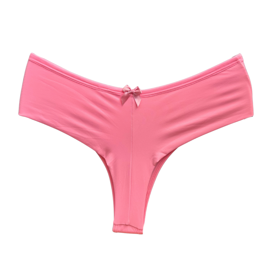 COMFORT MID-WAIST BRIEF – NEON PINK