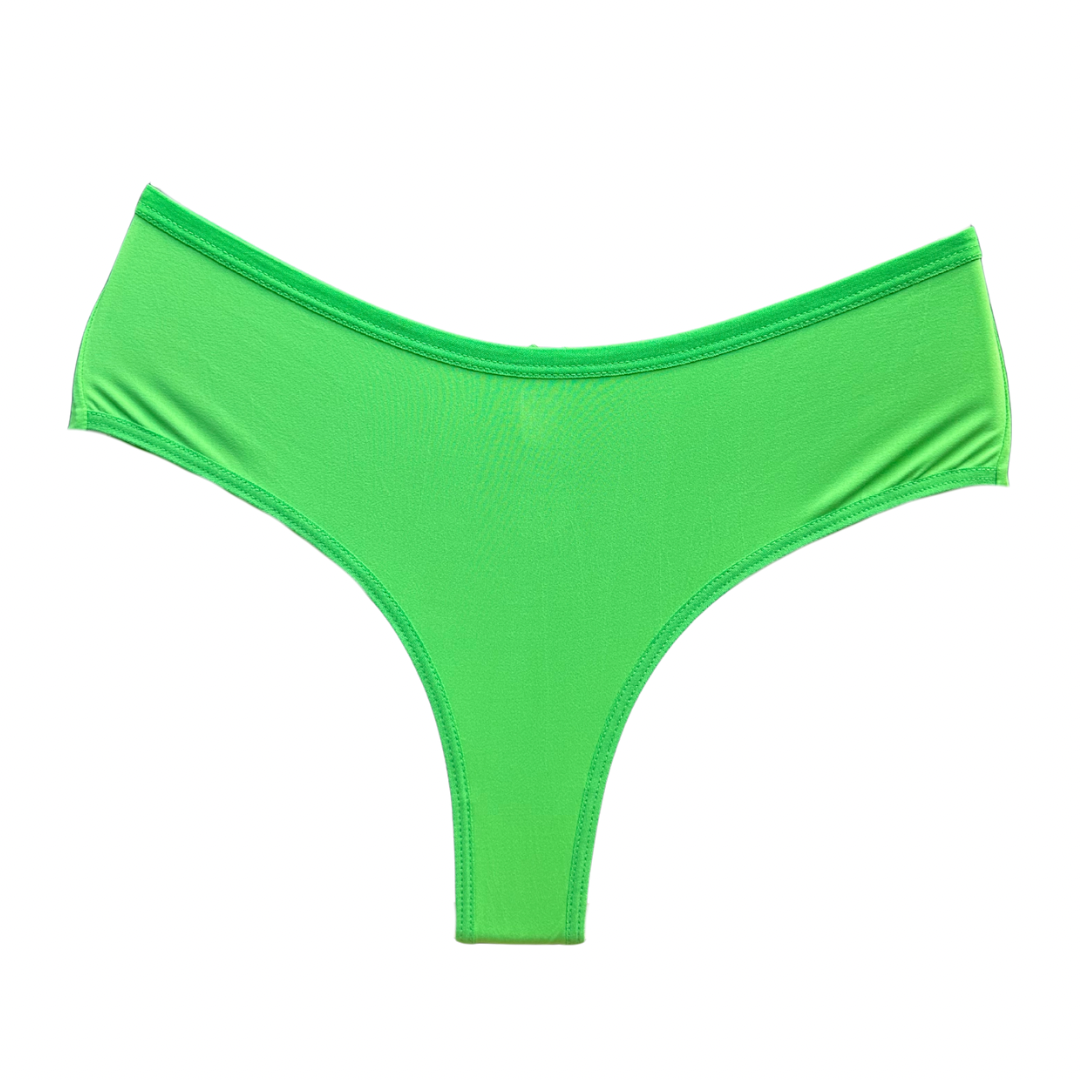 COMFORT MID-WAIST BRIEF – GREEN