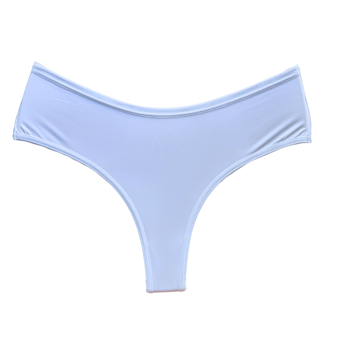 COMFORT MID-WAIST BRIEF – WHITE