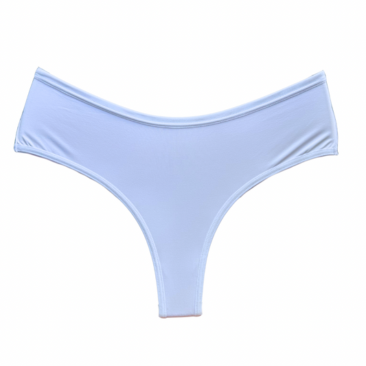 COMFORT MID-WAIST BRIEF – WHITE
