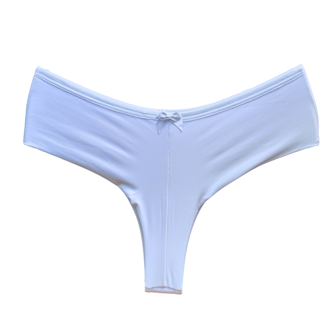 COMFORT MID-WAIST BRIEF – WHITE