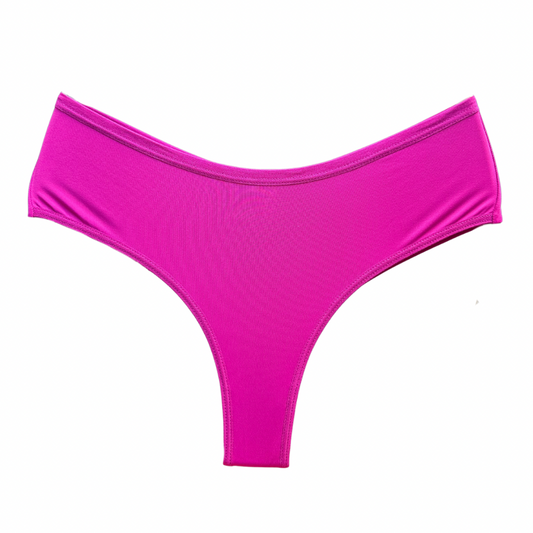 COMFORT MID-WAIST BRIEF – FUCHSIA