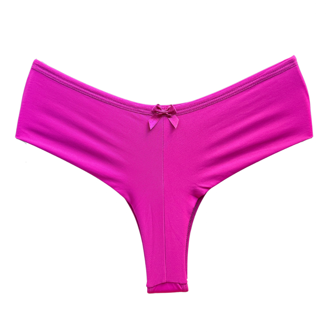 COMFORT MID-WAIST BRIEF – FUCHSIA