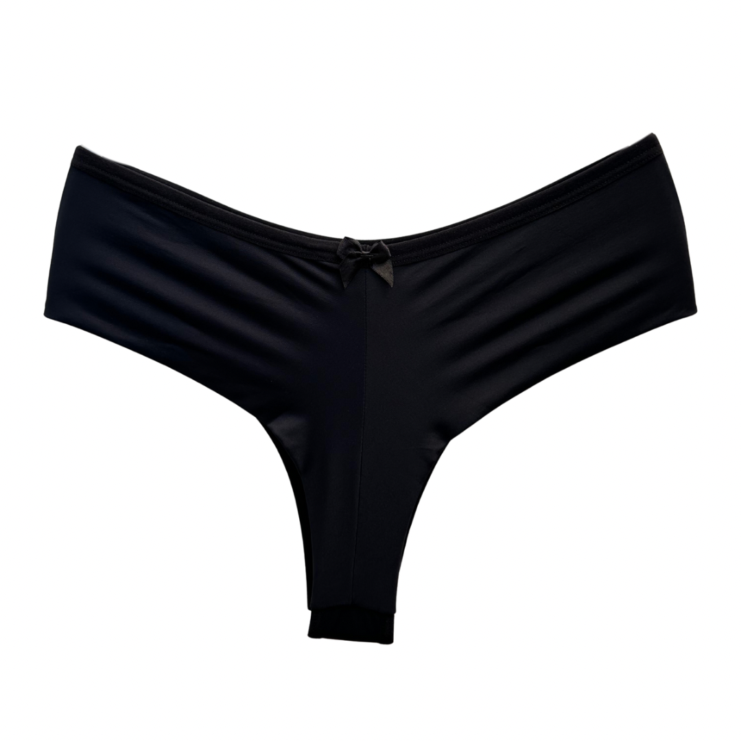 COMFORT MID-WAIST BRIEF – BLACK