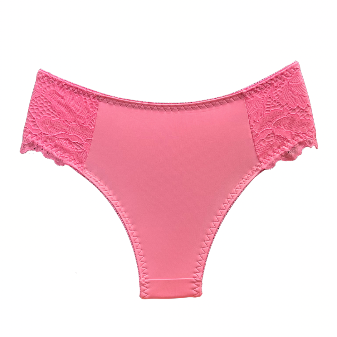 FULL COVERAGE BRIEF – NEON PINK
