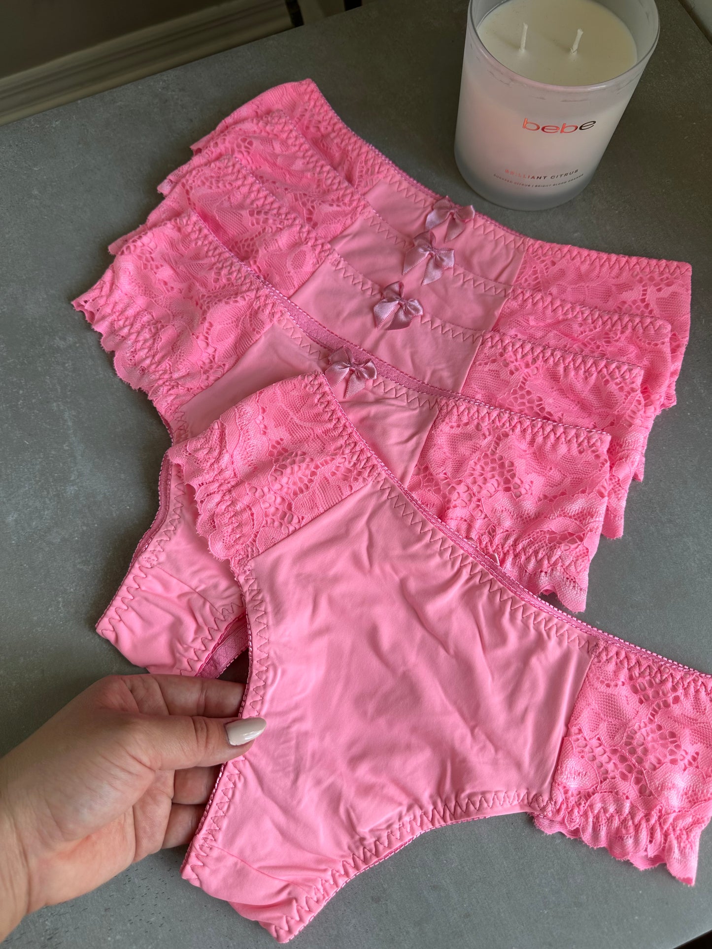 FULL COVERAGE BRIEF – NEON PINK