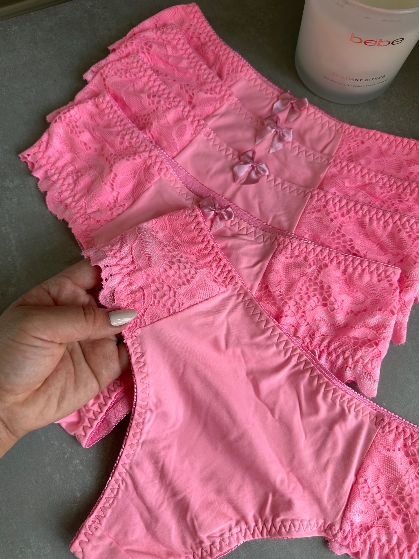 FULL COVERAGE BRIEF – NEON PINK