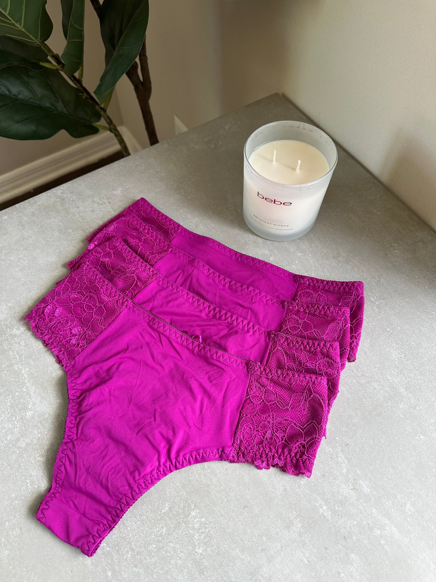 FULL COVERAGE BRIEF – FUCHSIA