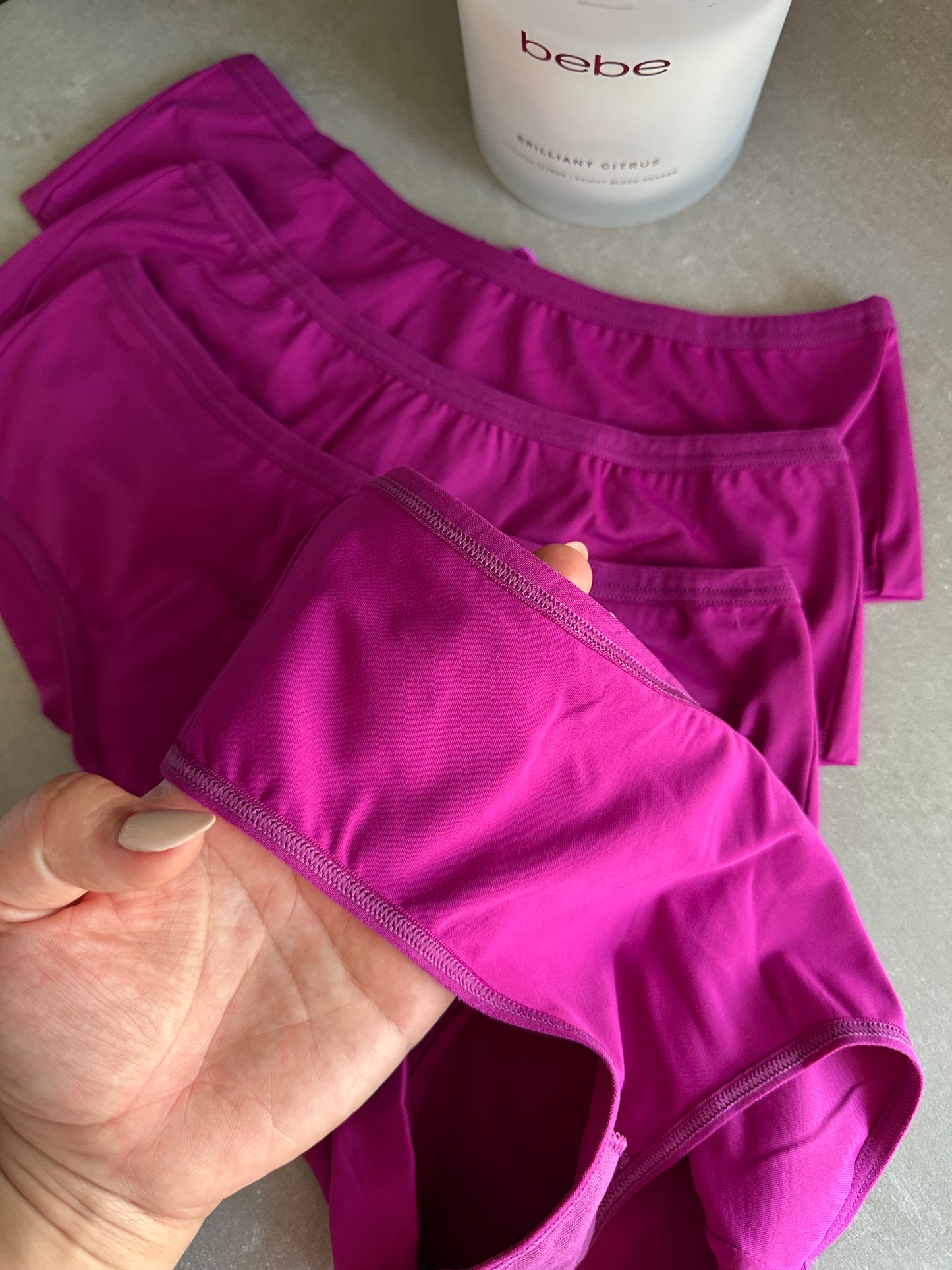 COMFORT MID-WAIST BRIEF – FUCHSIA