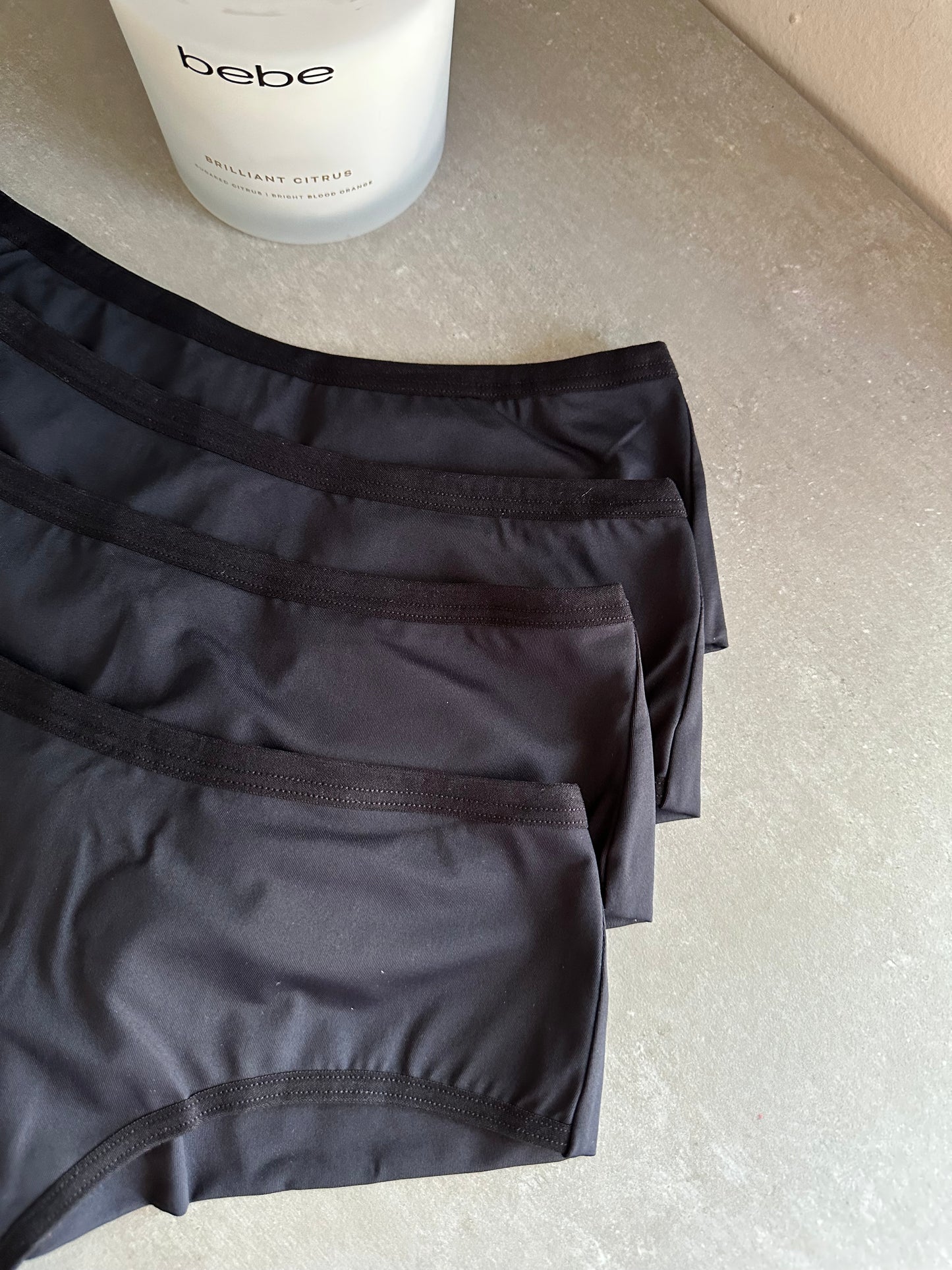 COMFORT MID-WAIST BRIEF – BLACK