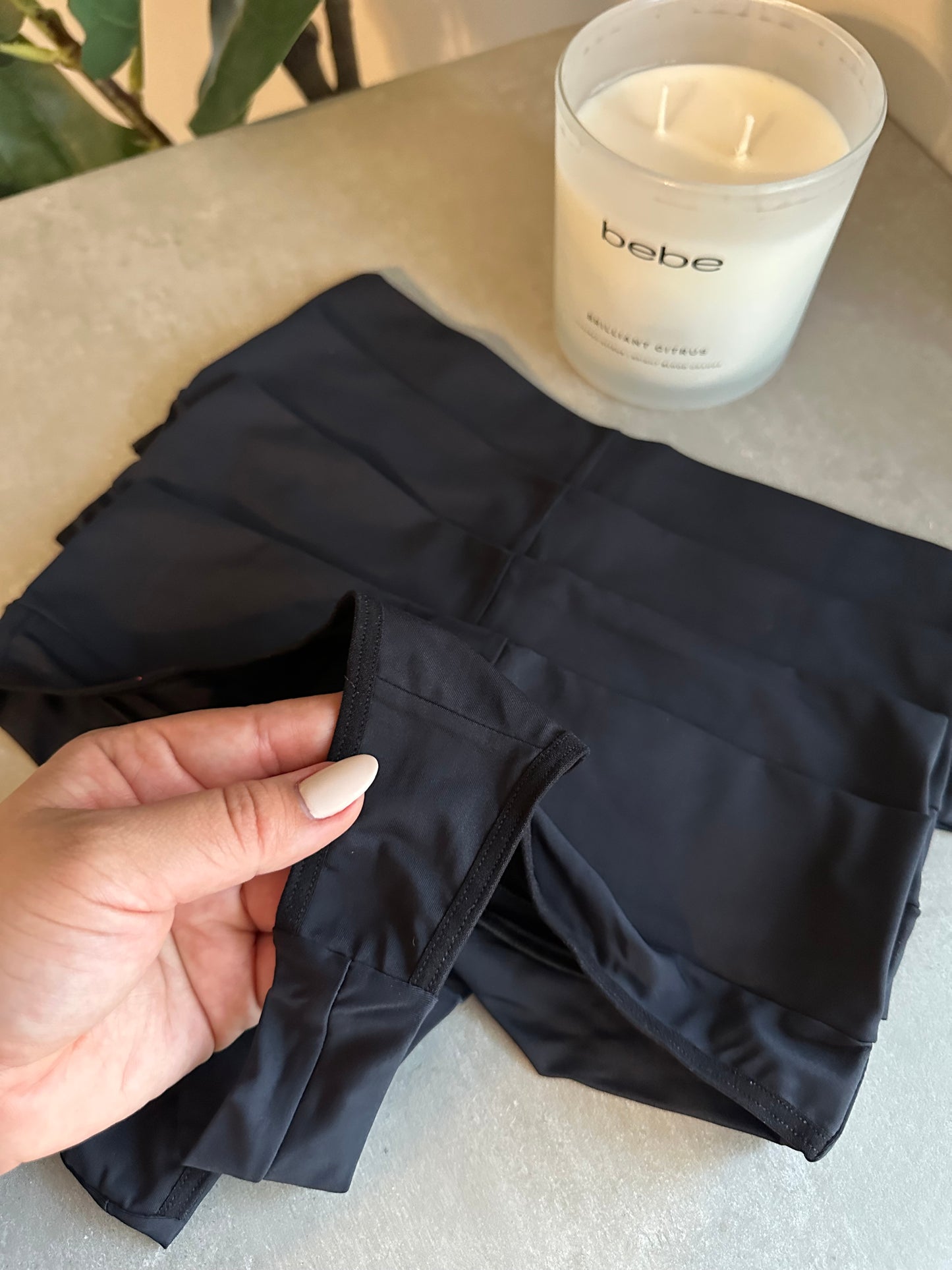 SCULPT HIGH-WAIST THONG – BLACK