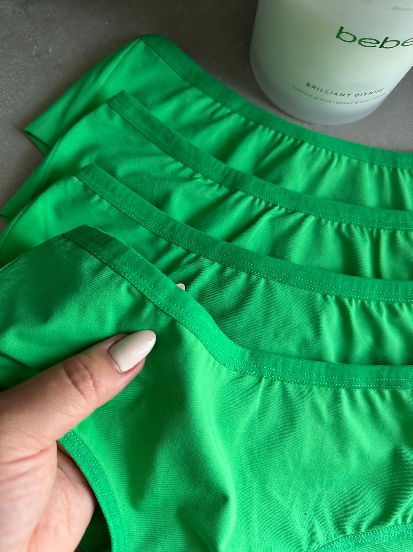 COMFORT MID-WAIST BRIEF – GREEN