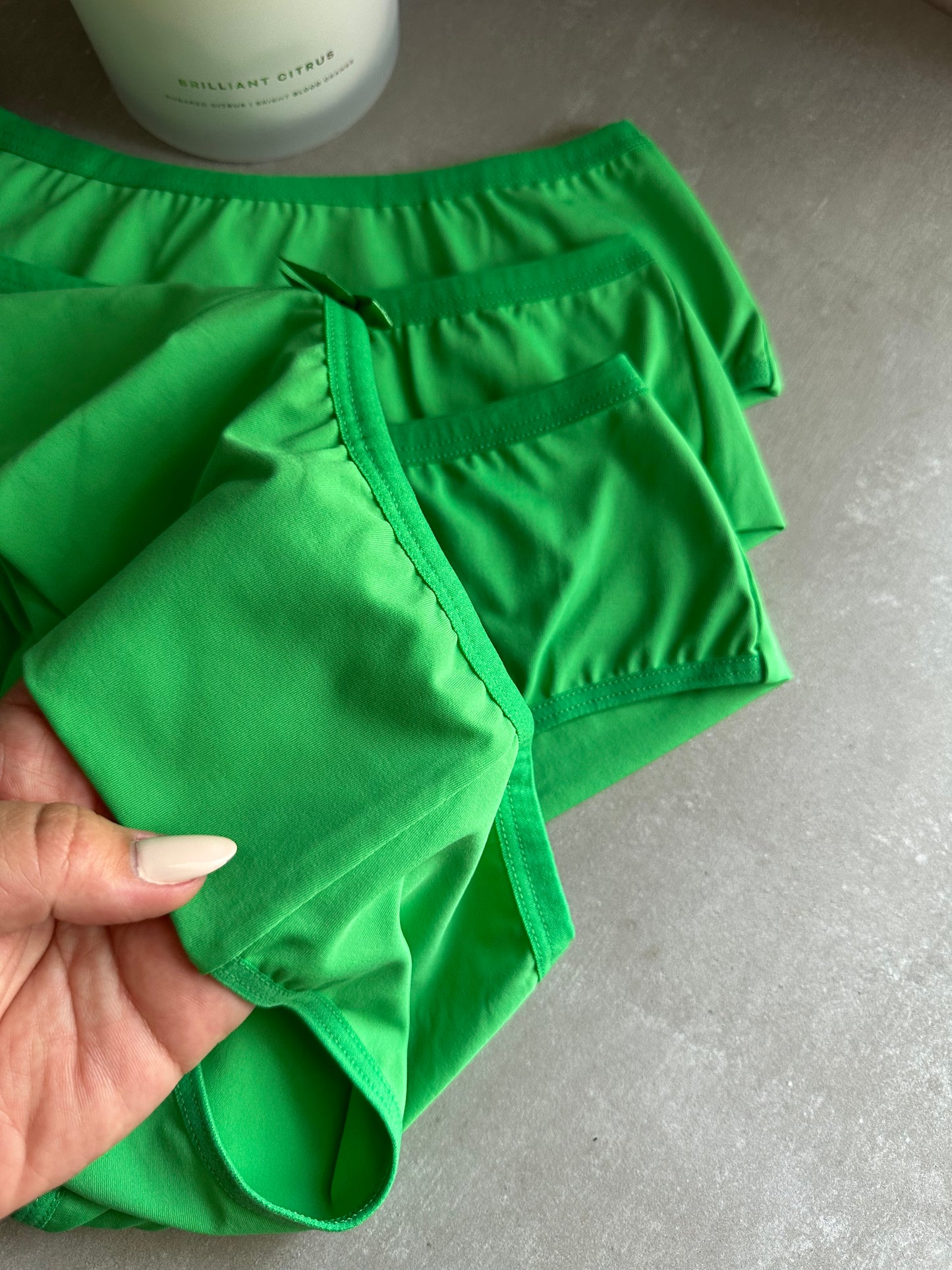 COMFORT MID-WAIST BRIEF – GREEN