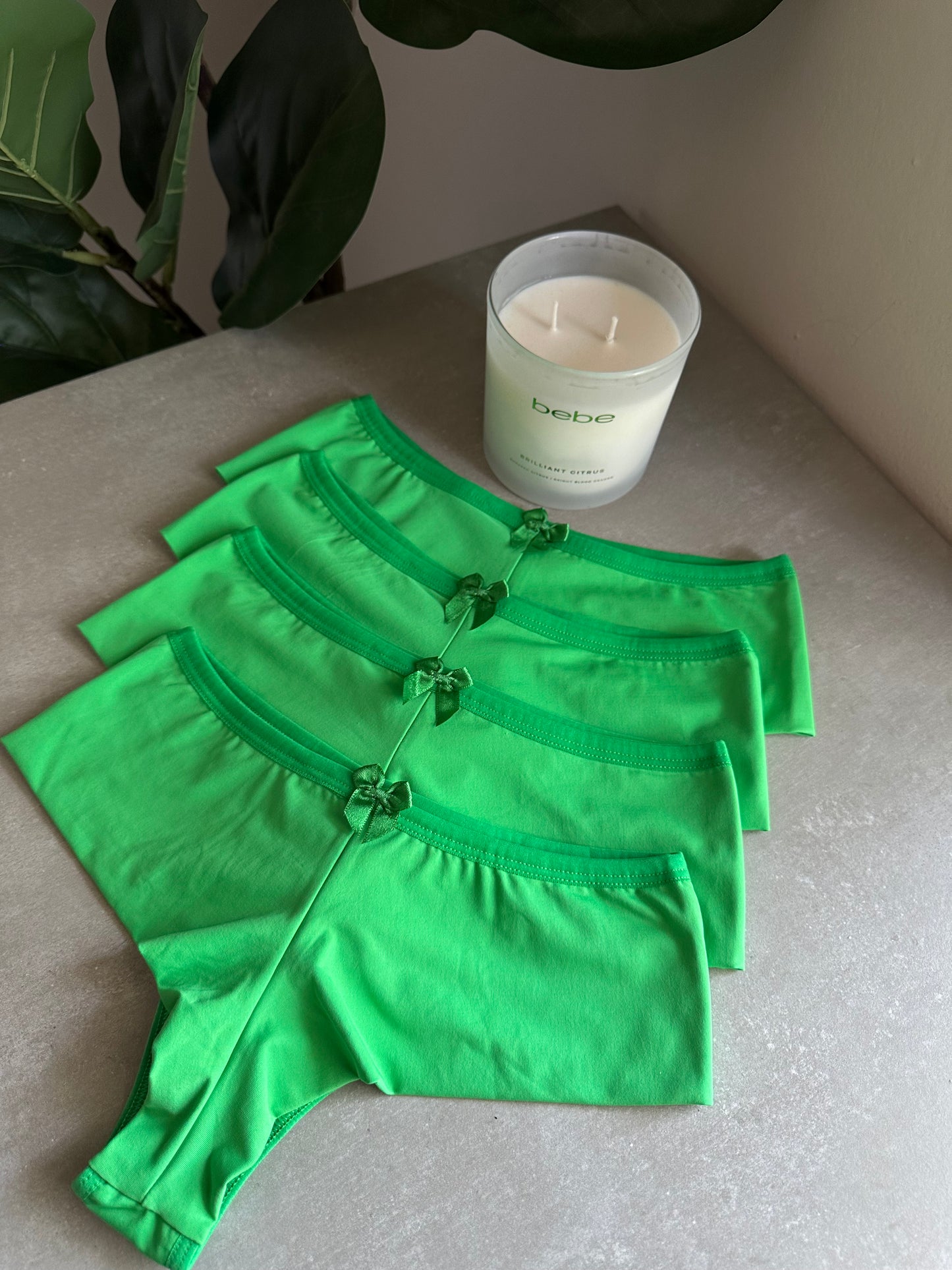 COMFORT MID-WAIST BRIEF – GREEN